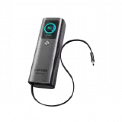 CANYON Built-in cable power bank OnPower 265 20000mAh 165W   Aluminium Dark grey