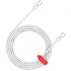CANYON cable CC100AB C-C 100W Braided 1.2m White                          