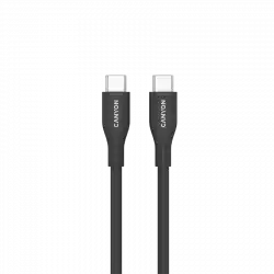 CANYON cable CC60SC10 C-C 60W 1m Silicon Black