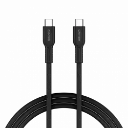 CANYON cable OnWire 60CL C-C 60W COLOR Braided 1m Black