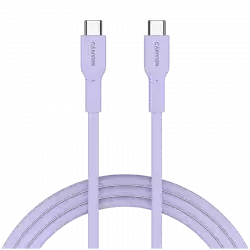 CANYON cable OnWire 60CL C-C 60W COLOR Braided 1m Purple