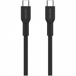 CANYON cable OnWire 60CL C-C 60W COLOR Braided 1m Black