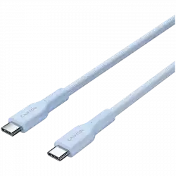 CANYON cable OnWire 60CL C-C 60W COLOR Braided 1m Light Blue