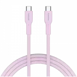 CANYON cable OnWire 60CL C-C 60W COLOR Braided 1m Pink