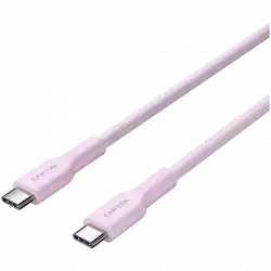 CANYON cable OnWire 60CL C-C 60W COLOR Braided 1m Pink