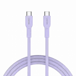 CANYON cable OnWire 60CL C-C 60W COLOR Braided 1m Purple