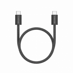 CANYON cable OnWire 60MG C-C 60W Magnet Braided 1m Black