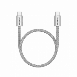 CANYON cable OnWire 60MG C-C 60W Magnet Braided 1m Light Grey