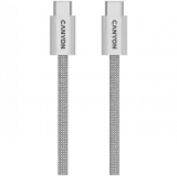 CANYON cable OnWire 60MG C-C 60W Magnet Braided 1m Light Grey