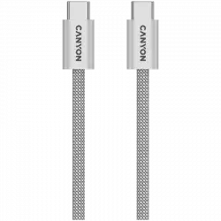 CANYON cable OnWire 60MG C-C 60W Magnet Braided 1m Light Grey