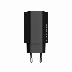CANYON charger HEXAGON 65 GaN 65W 2xPD 1xQC EU Black