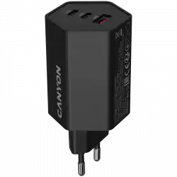CANYON charger HEXAGON 65 GaN 65W 2xPD 1xQC EU Black                          