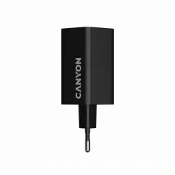 CANYON charger HEXAGON 65 GaN 65W 2xPD 1xQC EU Black