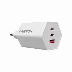 CANYON charger HEXAGON 65 GaN 65W 2xPD 1xQC EU White