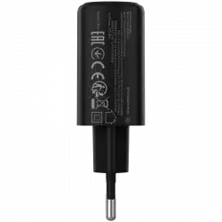 CANYON charger OnCharge 250 25W 1xPD 1xQC EU Black