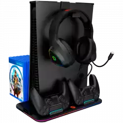 CANYON cooling stand CS-5 RGB PS5 Charge Black