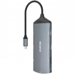 CANYON hub DS-15 8in1 4k USB-C Dark Grey