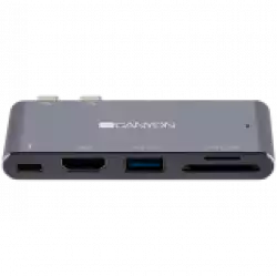 CANYON hub DS-5 5in1 Thunderbolt 3 4k Space Grey