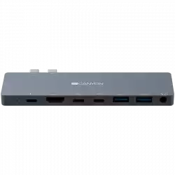 CANYON hub DS-8 8in1 Thunderbolt 4k Space Grey