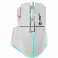 CANYON mouse Fortnax GM-636 RGB 9buttons Wired White
