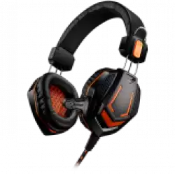 CANYON Fobos GH-3A, Gaming headset 3.5mm jack with microphone and volume control, with 2in1 3.5mm adapter, cable 2M, Black, 0.36kg