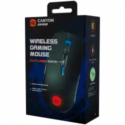 CANYON Gaming Mouse CUTLASS max DPI 2400 RGB Wireless Black                          