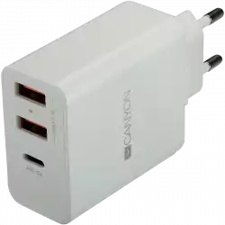 CANYON charger H-08 PD 30W USB-C 2USB-A White