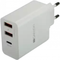 CANYON charger H-08 PD 30W USB-C 2USB-A White