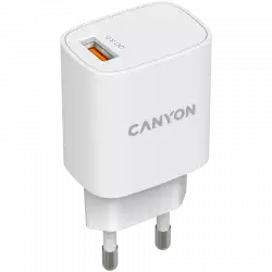 CANYON charger H-18-01 QC 3.0 18W USB-A White