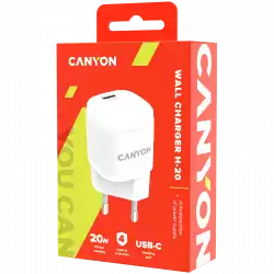 CANYON charger H-20-05 PD 20W USB-C White
