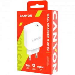 CANYON charger H-20-02 PD 20W USB-C White