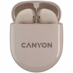 CANYON headset TWS-6 Beige