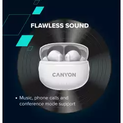 CANYON headset TWS-8  ENC White