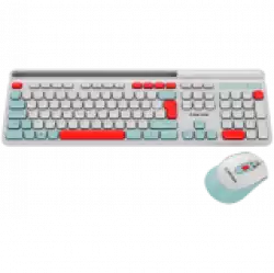 CANYON HSET-W5 EN Keyboard+Mouse AAA+AA Wireless White