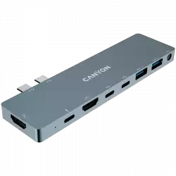 CANYON hub DS-8 8in1 Thunderbolt 4k Space Grey