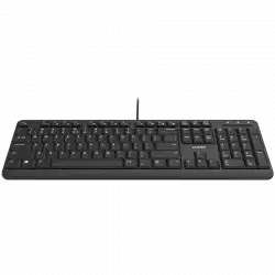 CANYON keyboard HKB-20 EN/BG Velvet Wired  Black