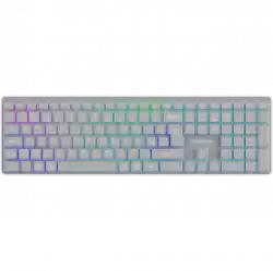CANYON keyboard HKB-W11 UK/US RGB Dual Mode Wireless Grey