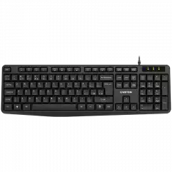 CANYON keyboard KB-1 EN/BG Wired Black
