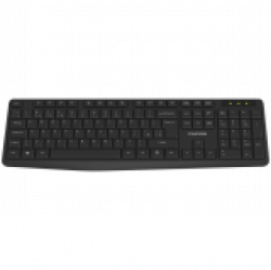 CANYON keyboard KB-W01 EN/BG Wireless Black