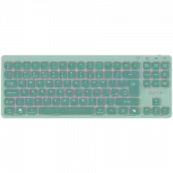 CANYON Keyboard OnType 10 Low Profile EN Wired Grey