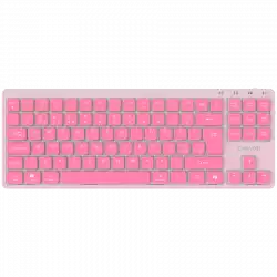 CANYON Keyboard OnType 10 Low Profile EN Wired Pink