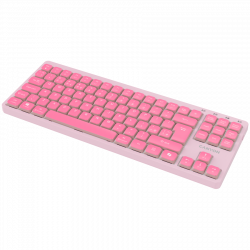 CANYON Keyboard OnType 10 Low Profile EN Wired Pink