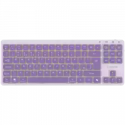 CANYON Keyboard OnType 10 Low Profile EN Wired Violet