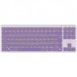 CANYON Keyboard OnType 10 Low Profile EN Wired Violet