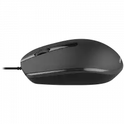 CANYON M-10, Canyon Wired optical mouse with 3 buttons, DPI 1000, with 1.5M USB cable, black, 65*115*40mm, 0.1kg
