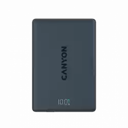 CANYON magnetic power bank OnPower 500 PD20W 5000mAh Aluminium Interstellar Black