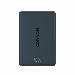 CANYON magnetic power bank OnPower 511 PD20W 10000mAh Aluminium Interstellar Black                          