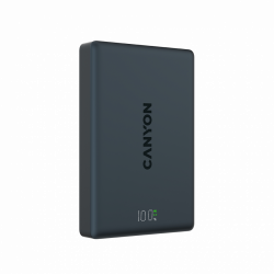 CANYON magnetic power bank OnPower 511 PD20W 10000mAh Aluminium Interstellar Black