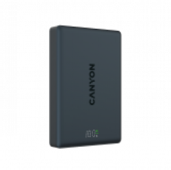 CANYON magnetic power bank OnPower 511 PD20W 10000mAh Aluminium Interstellar Black