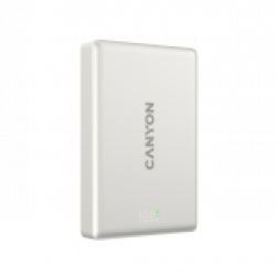 CANYON magnetic power bank OnPower 511 PD20W 10000mAh Aluminium Star Grey